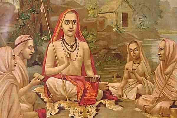 Shankaracharya by Raja Ravi Verma (Wikimedia Commons)