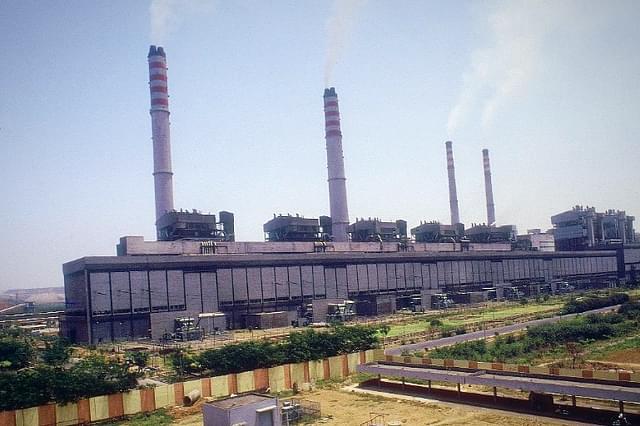An NTPC power plant. (Pramod Pushkarna/The India Today Group/Getty Images)