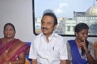 DMK leader M K Stalin. (Jaison G/India Today Group/Getty Images) 