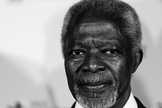 Former UN Secretary-General Kofi Annan (Ben A. Pruchnie/Getty Images for Prix Pictet)