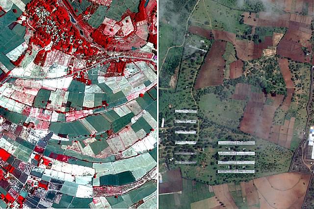 Representative images from Cartosat -2 series satellite. (Pic Via ISRO)