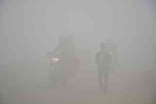 Air pollution in the NCR region (Sakib Ali/Hindustan Times via Getty Images)