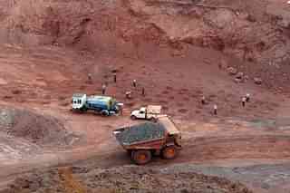 Iron-ore mining (Wikimedia Commons)