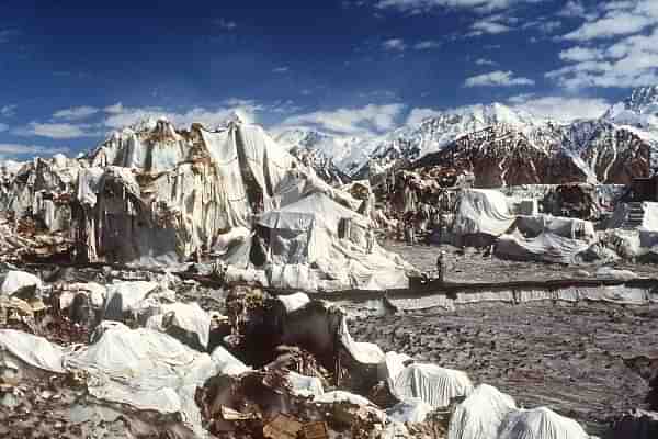 Indian Army Camp at Siachen (Representative Image) (ANNIRUDHA MOOKERJEE/AFP/Getty Images)