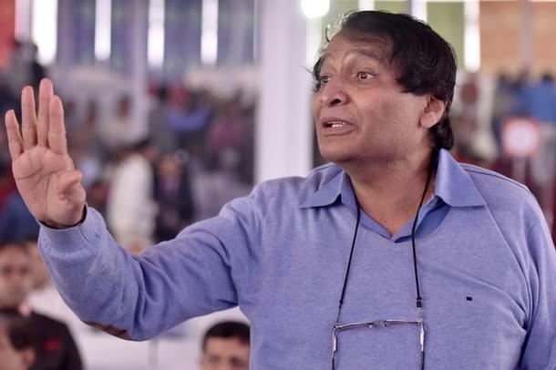 Civil Aviation Minister Suresh Prabhu. (Sonu Mehta/Hindustan Times via Getty Images)