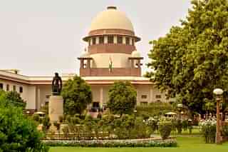 A view of the Supreme Court in New Delhi, India. (Sonu Mehta/Hindustan Times via Getty Images)