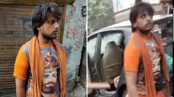 The key accused in Moti Nagar vandalism. Nine people have been arrested in the case.