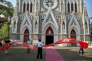 A Church in China. (Kevin Frayer/Getty Images)