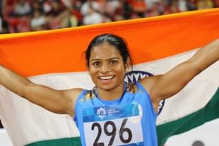 Indian Sprinter Dutee Chand (@rahuldpawar/Twitter) 