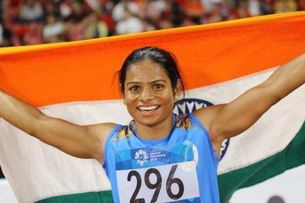 Indian Sprinter Dutee Chand (@rahuldpawar/Twitter) 