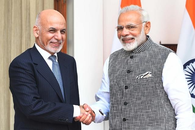 President of Afghanistan Ashraf Gahni and Indian Prime Minister Narendra Modi (Representative Image) (Mohd Zakir/Hindustan Times)