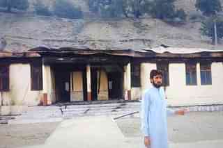 One of the schools that was burnt. (pic via Twitter)