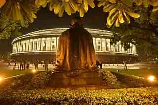 The Indian Parliament. (Photo by Arun Sharma/Hindustan Times via Getty Images)&nbsp;