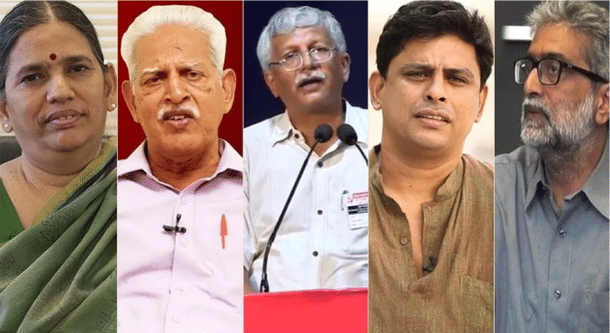 Alleged ‘Urban Naxals’ arrested by the police 