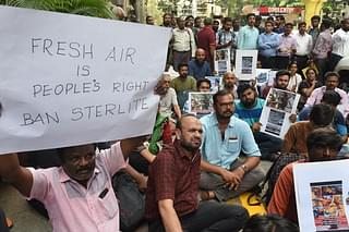 Protests against the killing of anti-Sterlite protesters (Arijit Sen/Hindustan Times via Getty Images)