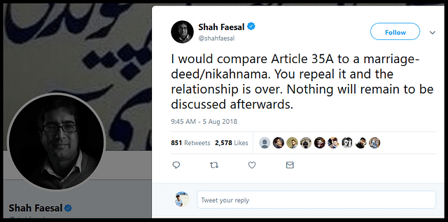 Screenshot of one of Faesal’s controversial tweets. 
