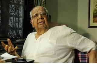 The late speaker of the Lok Sabha Somnath Chatterjee. (Samir Jana/ Hindustan Times via GettyImages)&nbsp;
