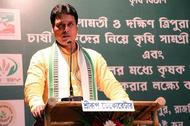 Tripura Chief Minister Biplab Deb (Facebook)