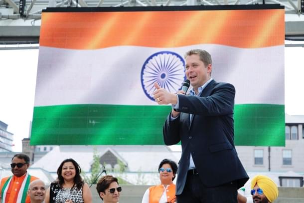 Andrew Scheer. (pic via Twitter)