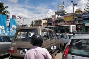 Bengaluru Traffic has been a key challenge to the city’s administration ( @pratsgerrad/Twitter)