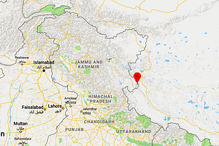 Location of Demchok in Jammu and Kashmir. 
