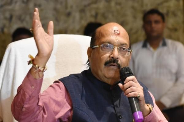 Amar Singh. (Subhankar Chakraborty/Hindustan Times via Getty Images)