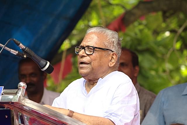 V.S Achuthanathan campaigning for LDF Candidate for Kanjirappally assembly constituency (Pic :Wikipedia/PraveenP)