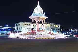 KR Circle in Mysuru lit up during Dasara (Twitter)