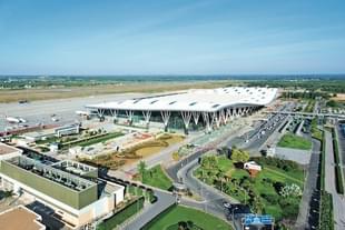 The terminal at Kempegowda International Airport (photo via Twitter)