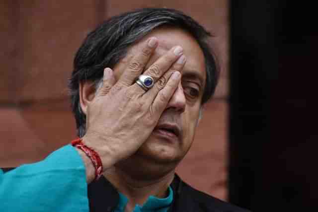 Shashi Tharoor. (Vipin Kumar/Hindustan Times via Getty Images)