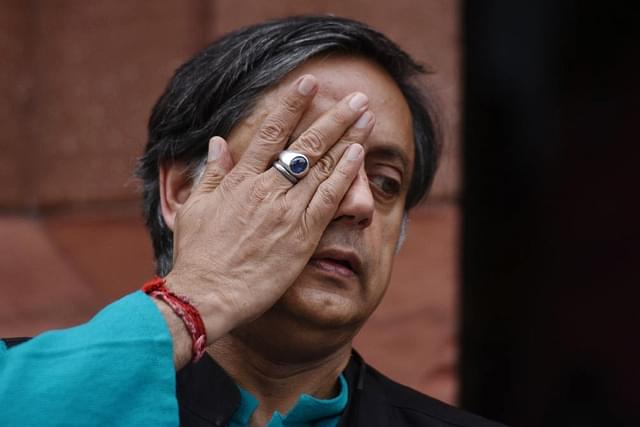 Shashi Tharoor. (Vipin Kumar/Hindustan Times via Getty Images)