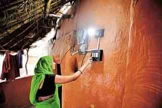 Rural electrification in India (Pradeep Gaur/Mint via Getty Images)