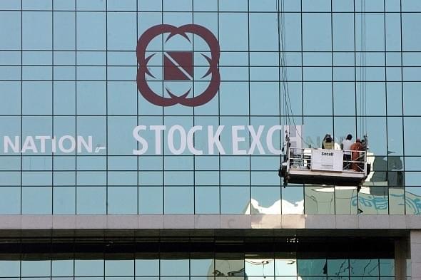 NSE building at Bandra Kurla complex (Vikas Khot./Hindustan Times via Getty Images)