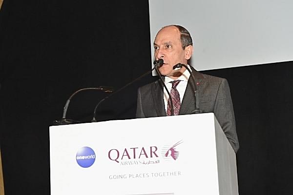 Group CEO of Qatar Airways, H E Akbar Al Baker (Photo by Moses Robinson/Getty Images for Qatar Airways)
