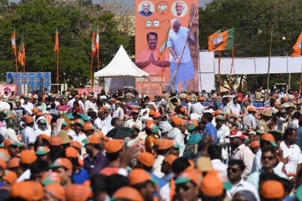 BJP supporters (Arijit Sen/Hindustan Times via Getty Images)