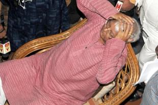 Lalu Yadav. (Parwaz Khan/Hindustan Times via Getty Images)