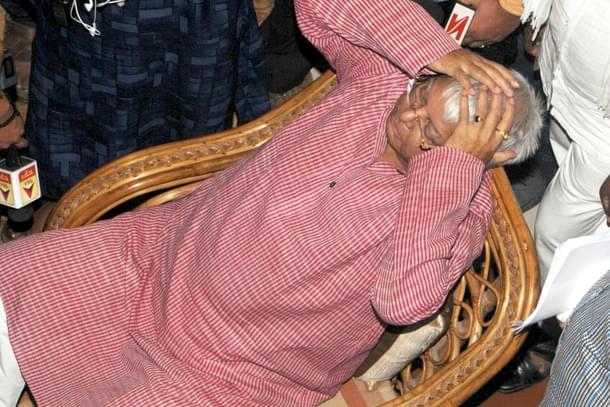 Lalu Yadav. (Parwaz Khan/Hindustan Times via Getty Images)