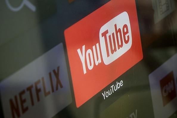 The YouTube logo.&nbsp; (Chris McGrath/GettyImages)
