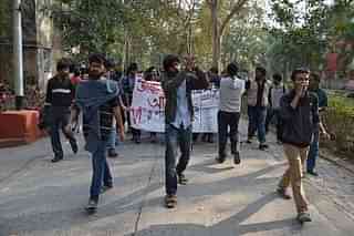 Representational image of a student protest. (Biswarup Ganguly/Wikimedia Commons)