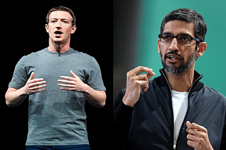 Left - Mark Zuckerberg (David Ramos/Getty Images), Right - Sundar Pichai (Justin Sullivan/Getty Images)