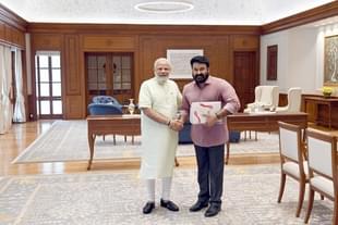 Malayalam actor Mohan Lal met Prime Minister Narendra Modi on 3 September 2018. 