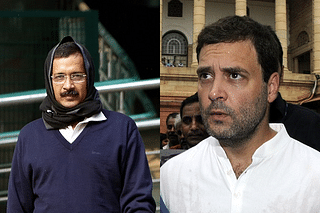 Left - Arvind Kejriwal (Arvind Yadav/Hindustan Times via Getty Images), Right - Rahul Gandhi (Sonu Mehta/Hindustan Times via Getty Images)