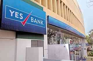 A Yes Bank branch. (Picture via Twitter)
