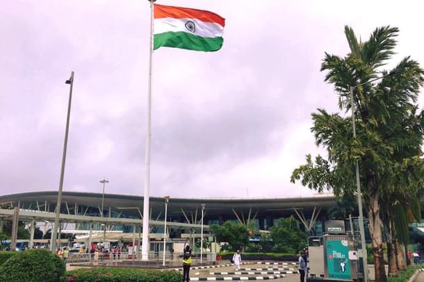 Bengaluru International Airport. (pic via Twitter)