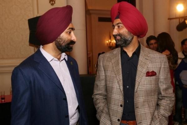 Malvinder Mohan Singh and Shivinder Mohan Singh (Photo by Ramesh Sharma/India Today Group/Getty Images)