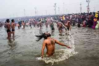 Hindu devotees gather for the Mahakumbh in Allahabad in 2013 (Daniel Berehulak/Getty Images)