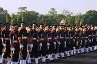 Parade of Gentlemen Cadets at Officer’s Training Academy (OTA) (@adgpi/Twitter)
