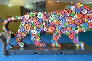 Make in India symbol (MONEY SHARMA/AFP/Getty Images) 