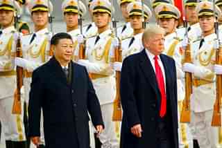 Chinese President Xi Jinping and US President Donald Trump. (Thomas Peter-Pool/Getty Images)