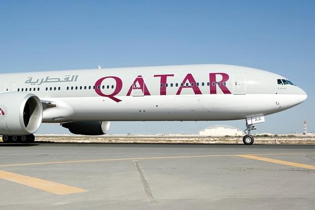 Qatar Airways. (pic via Twitter)